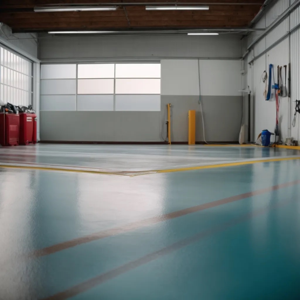 INDUSTRIAL METALLIC EPOXY FLOORING