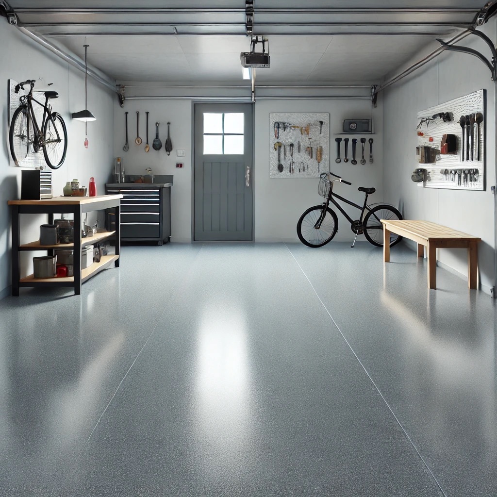 INDUSTRIAL METALLIC EPOXY FLOORING