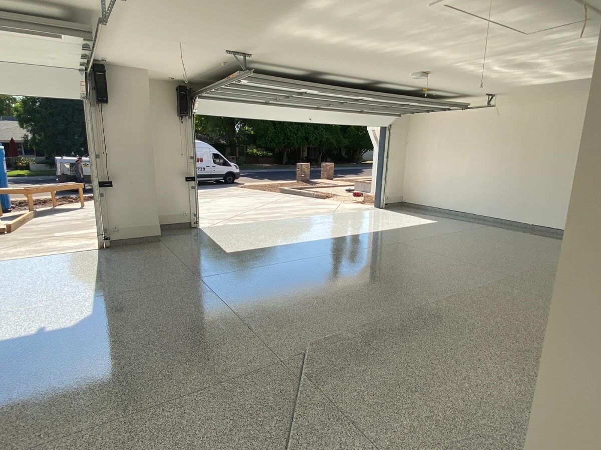 INDUSTRIAL METALLIC EPOXY FLOORING