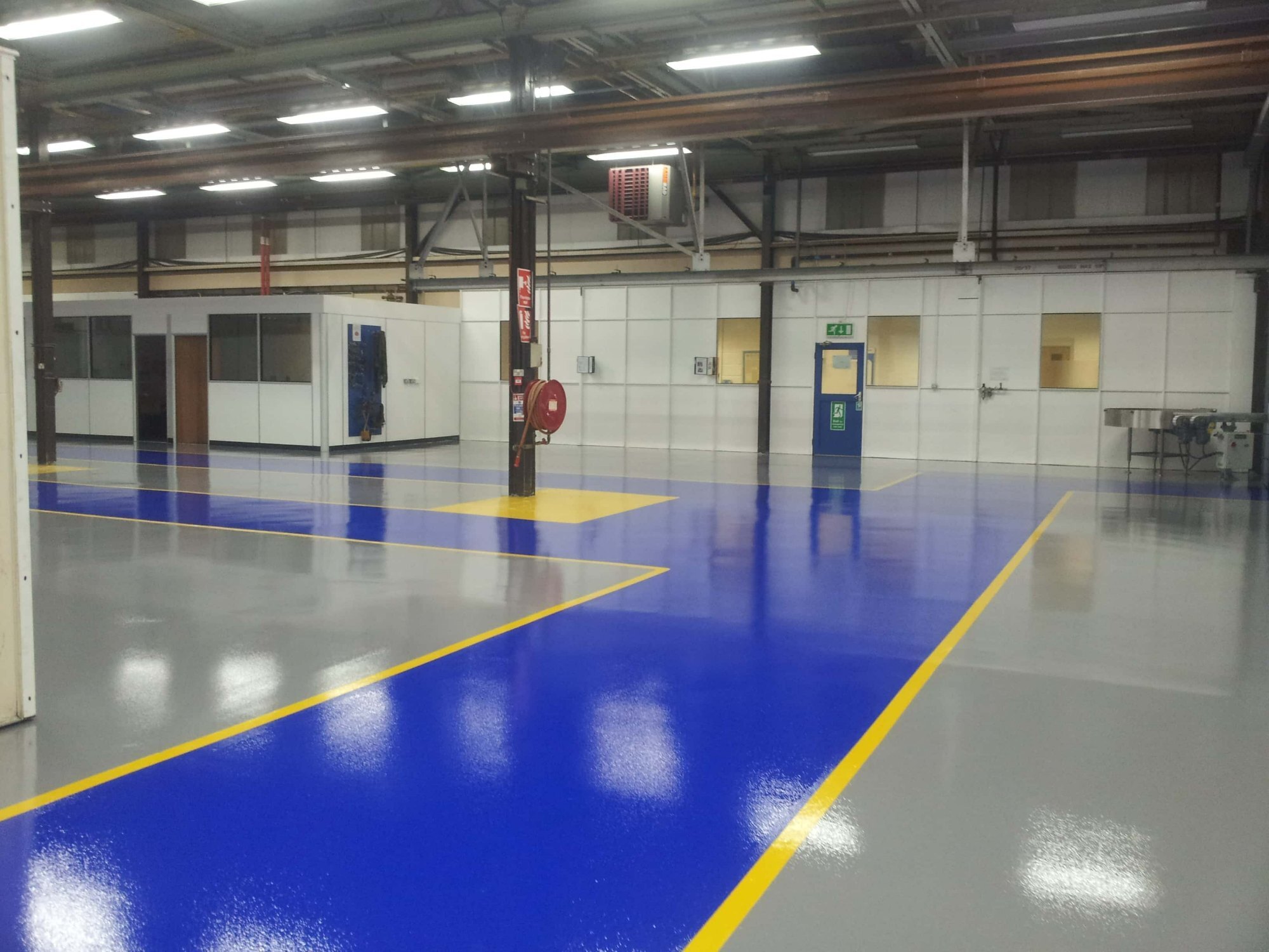 INDUSTRIAL METALLIC EPOXY FLOORING