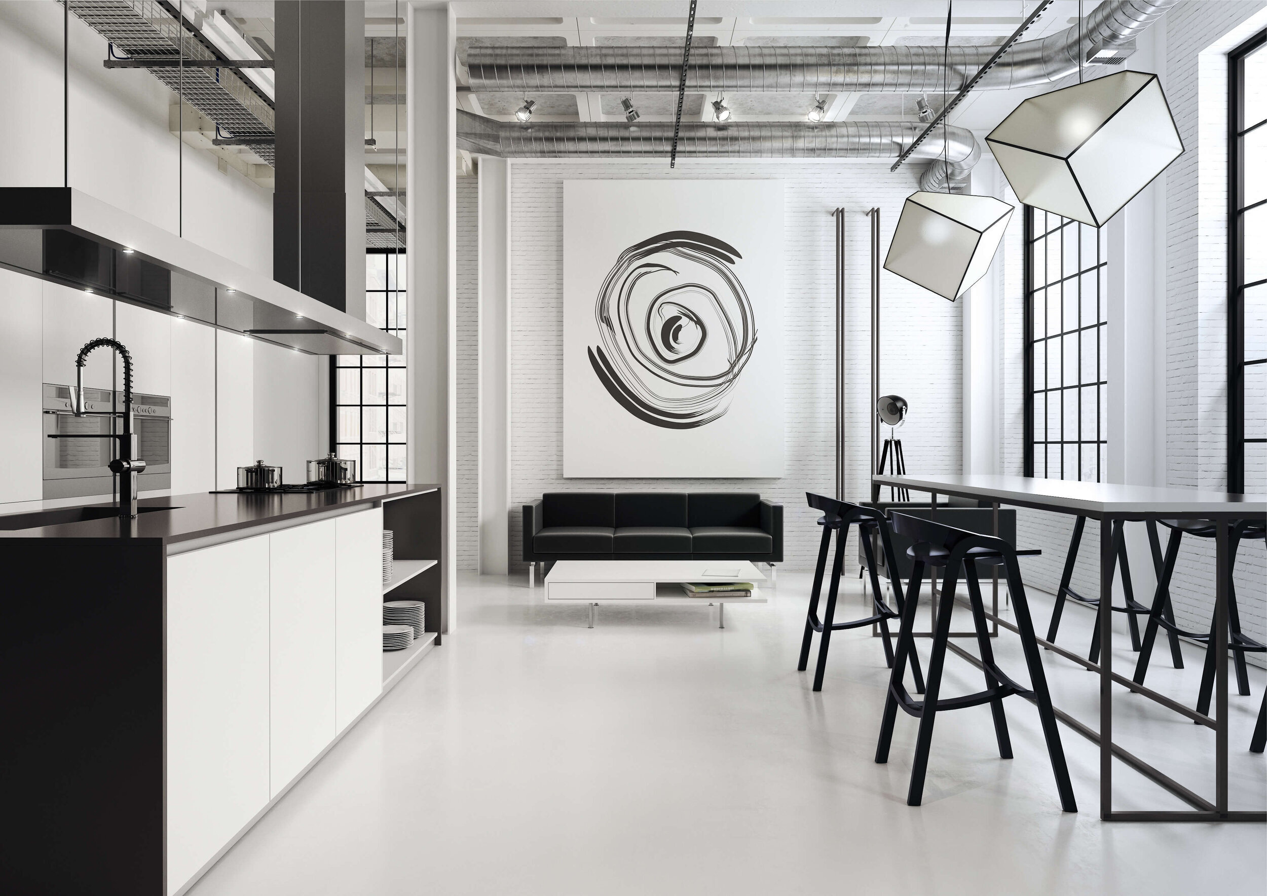INDUSTRIAL METALLIC EPOXY FLOORING